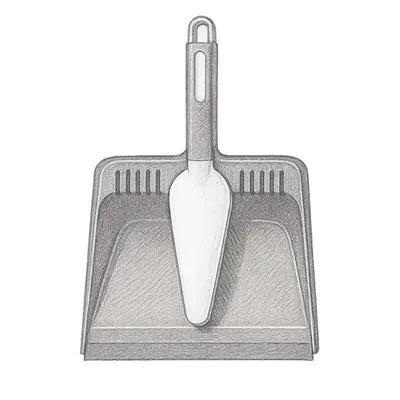 Casabella Angle Brush and Dustpan