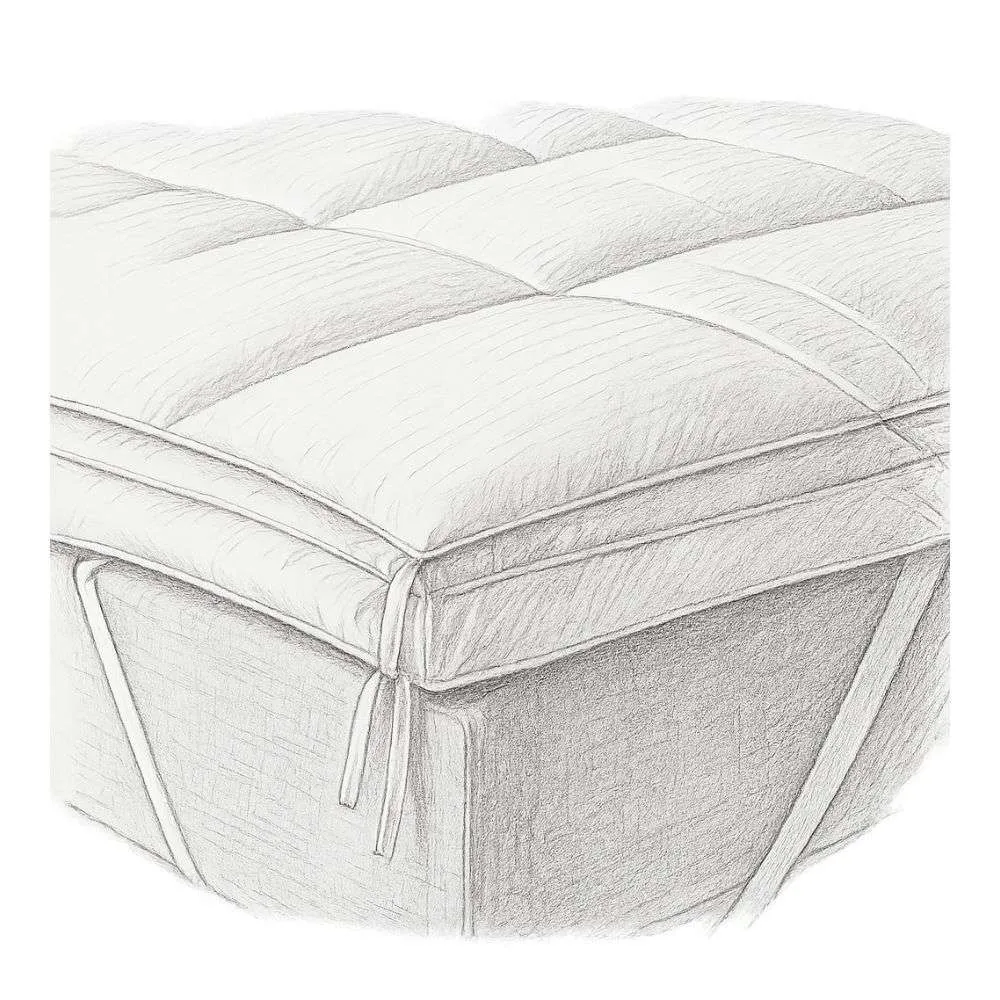 Casaluna Feather & Down Mattress Topper (Queen Size)