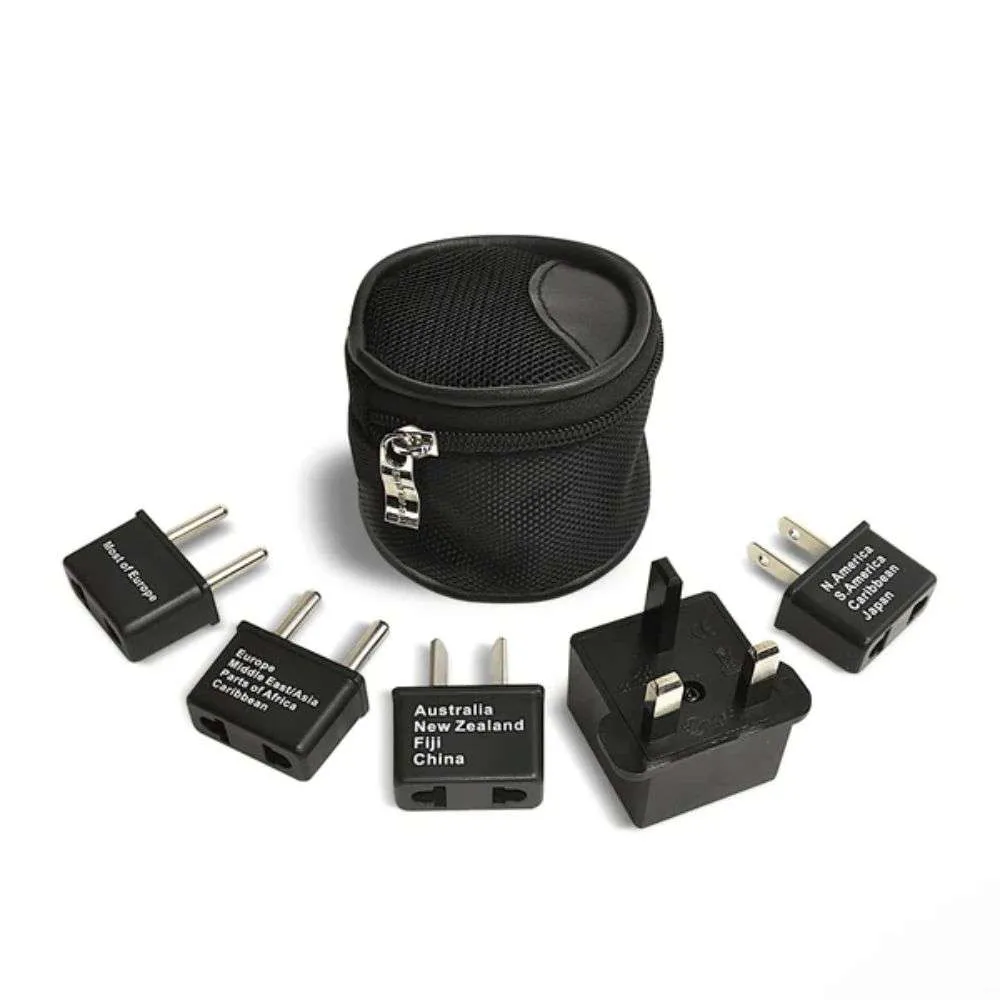 Ceptics International Travel Adapter Plug Set (Set of 5)