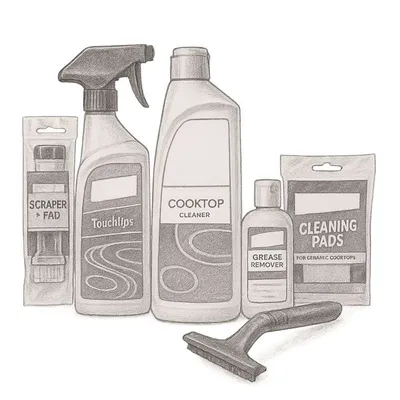 Cerama Bryte Complete Cooktop Cleaning Kit (Pack of 1)