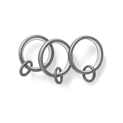 Pottery Barn Quiet Glide Curtain Rings