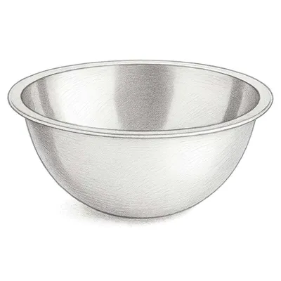 Choice 1.5 Qt. Stainless Steel Mixing Bowl
