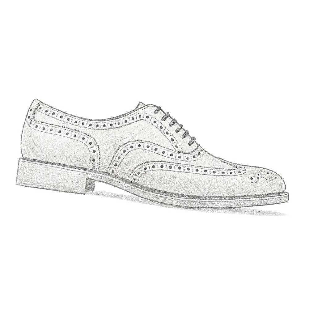 Church's Burwood Polished Binder Oxford Brogue Shoes
