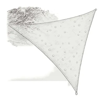 ColourTree Waterproof Triangle Shade Sail