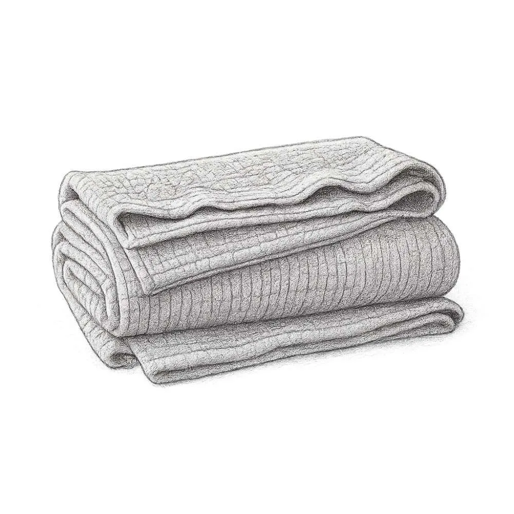 Coyuchi Pebbled Handstitched Organic Quilt (Queen Size)