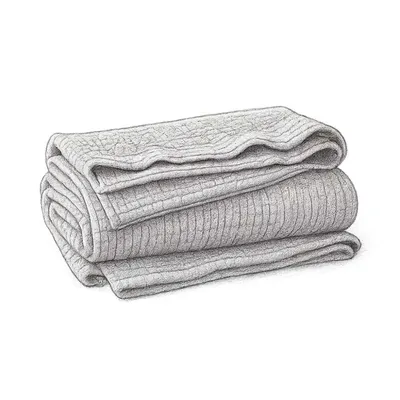 Coyuchi Pebbled Handstitched Organic Quilt (Queen Size)