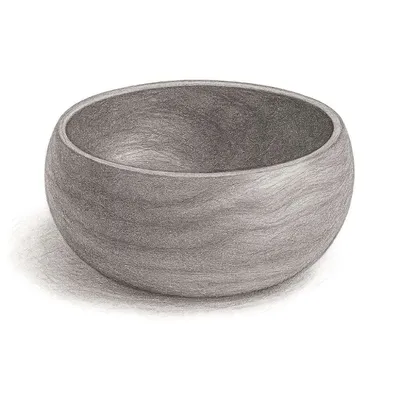 Crate and Barrel Tondo Acacia Bowl 10.5"