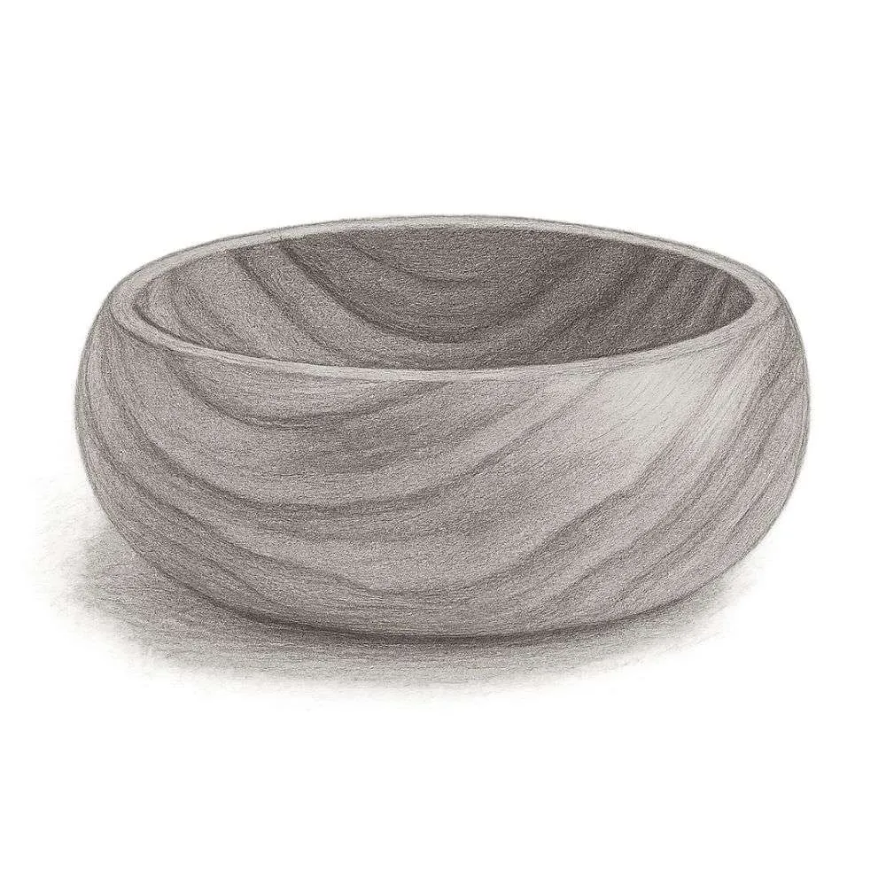 Crate and Barrel Tondo Acacia Bowl 14"