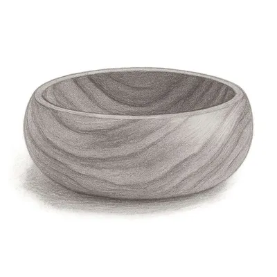 Crate and Barrel Tondo Acacia Bowl 14"