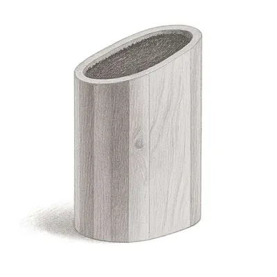 Crate and Barrel Universal Knife Storage Block