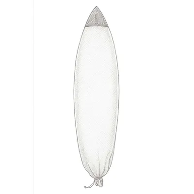 Creature of Leisure 2024 Shortboard Icon Sox Surfboard Sock