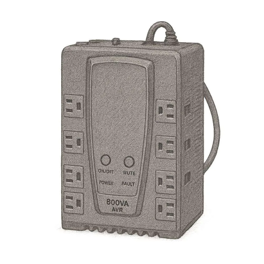 CyberPower AVR UPS System 800VA 450W (8 Outlets)