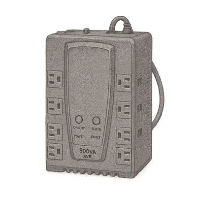 CyberPower AVR UPS System 800VA 450W (8 Outlets)