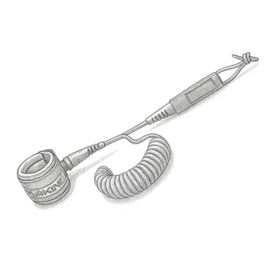DaKine SUP COILED ANKLE LEASH 10' X 3/16"