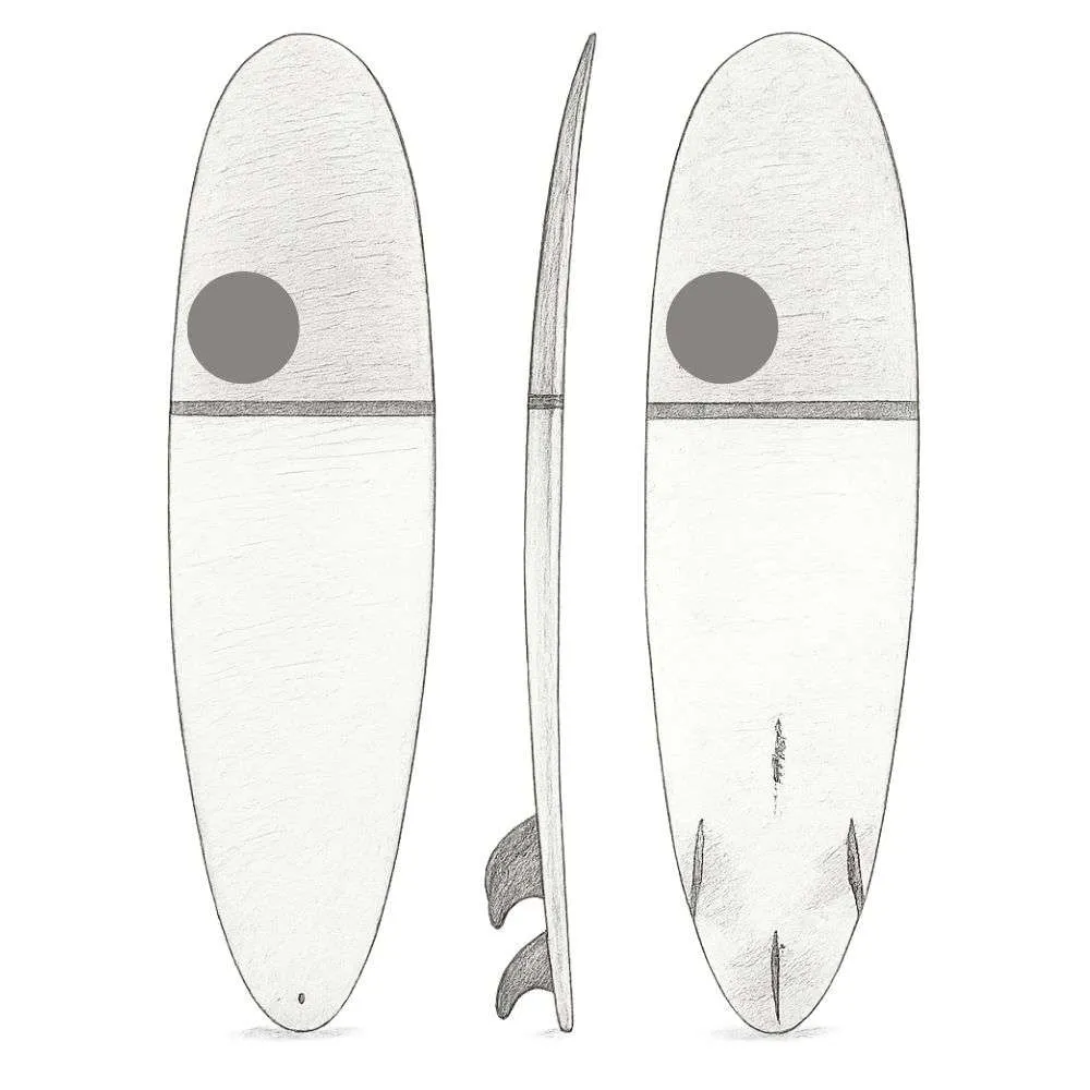 Degree 33 7'2" Poacher Funboard Surfboard