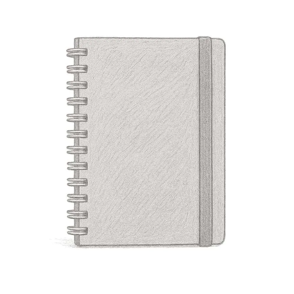 Delfonics Rollbahn Spiral Pocket Memo Notebook