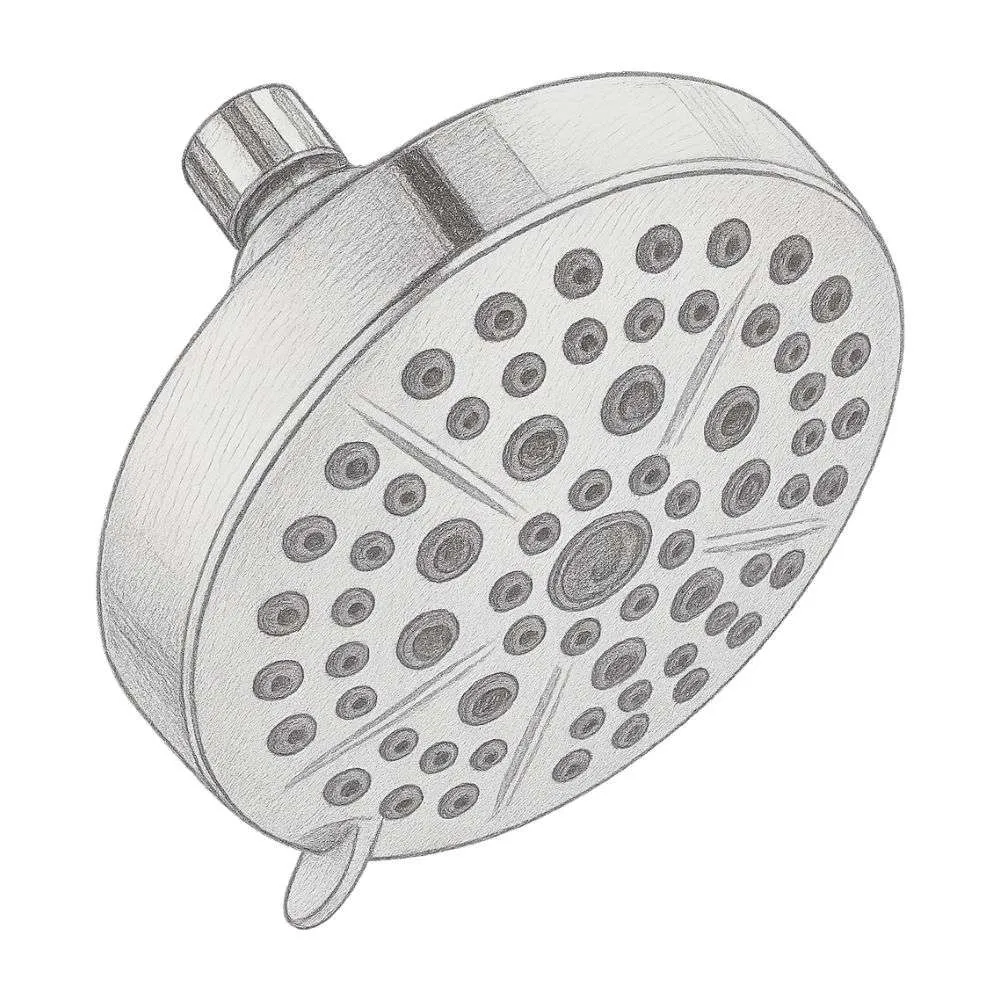 Delta Faucet 5-Spray Chrome Shower Head (1.75 GPM)