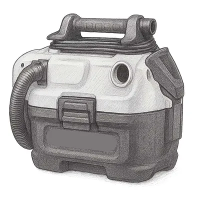 DEWALT 20V MAX Wet Dry Vacuum Cordless and Corded Versatile Power Source (2 gal)