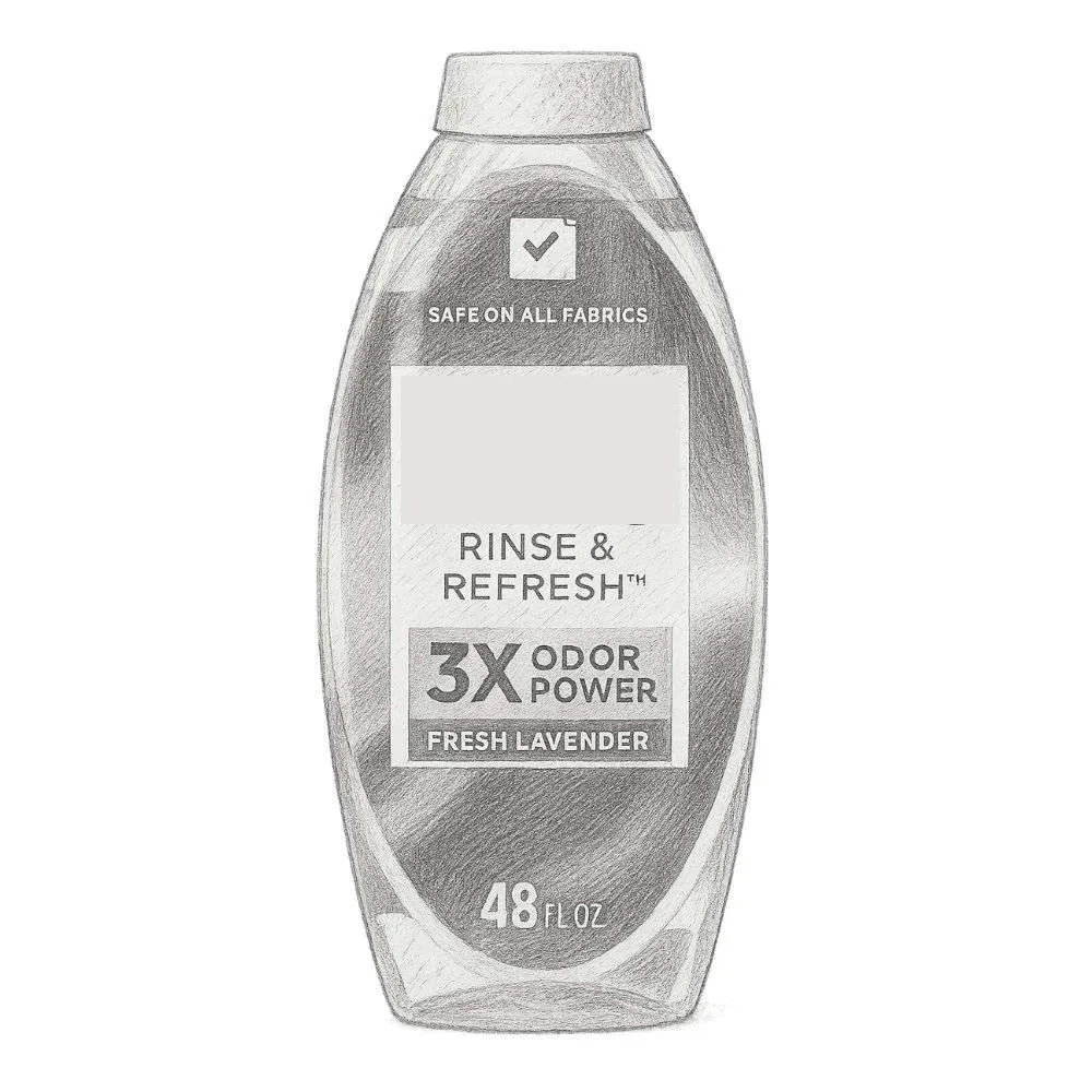 Downy RINSE & REFRESH Laundry Odor Remover and Fabric Softener (48 oz)