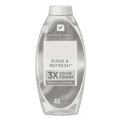 Downy RINSE & REFRESH Laundry Odor Remover and Fabric Softener (48 oz)
