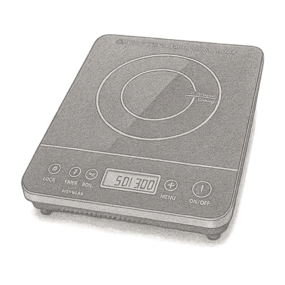 Duxtop Portable Induction Cooktop with LCD Sensor Touch
