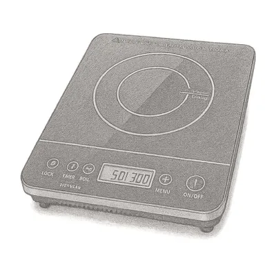Duxtop Portable Induction Cooktop with LCD Sensor Touch