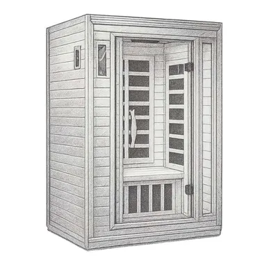 Dynamic Saunas San Marino 2 Person Infrared Sauna