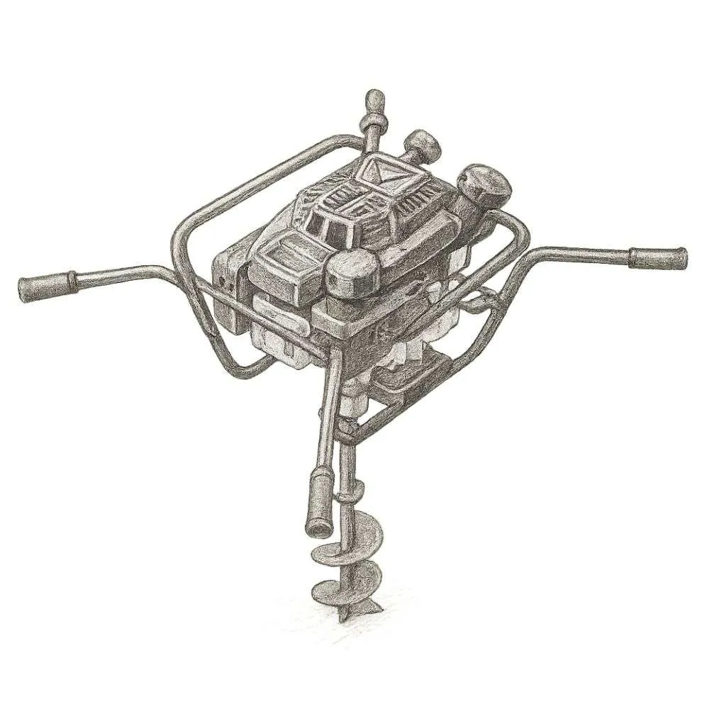 Earthquake 2-Person Earth Auger Powerhead