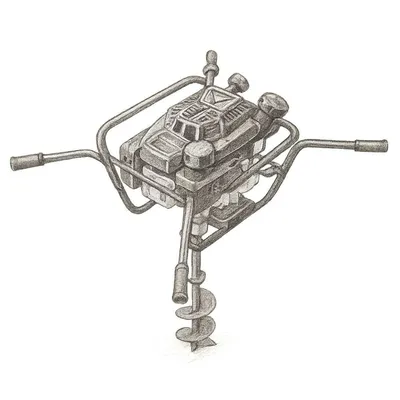 Earthquake 2-Person Earth Auger Powerhead