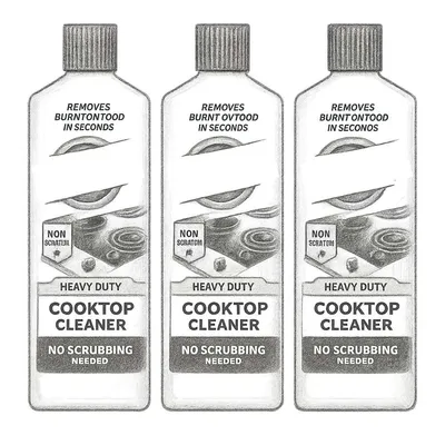 EASY-OFF Heavy Duty Cooktop Cleaner (Pack of 3)