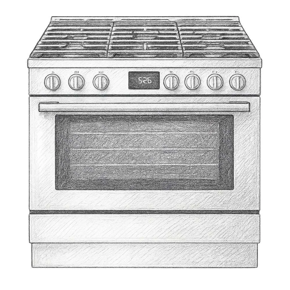 Electrolux 36" Dual-Fuel Freestanding Range