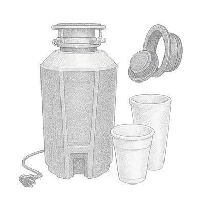 Everbilt Designer Series 1.25 HP Garbage Disposal
