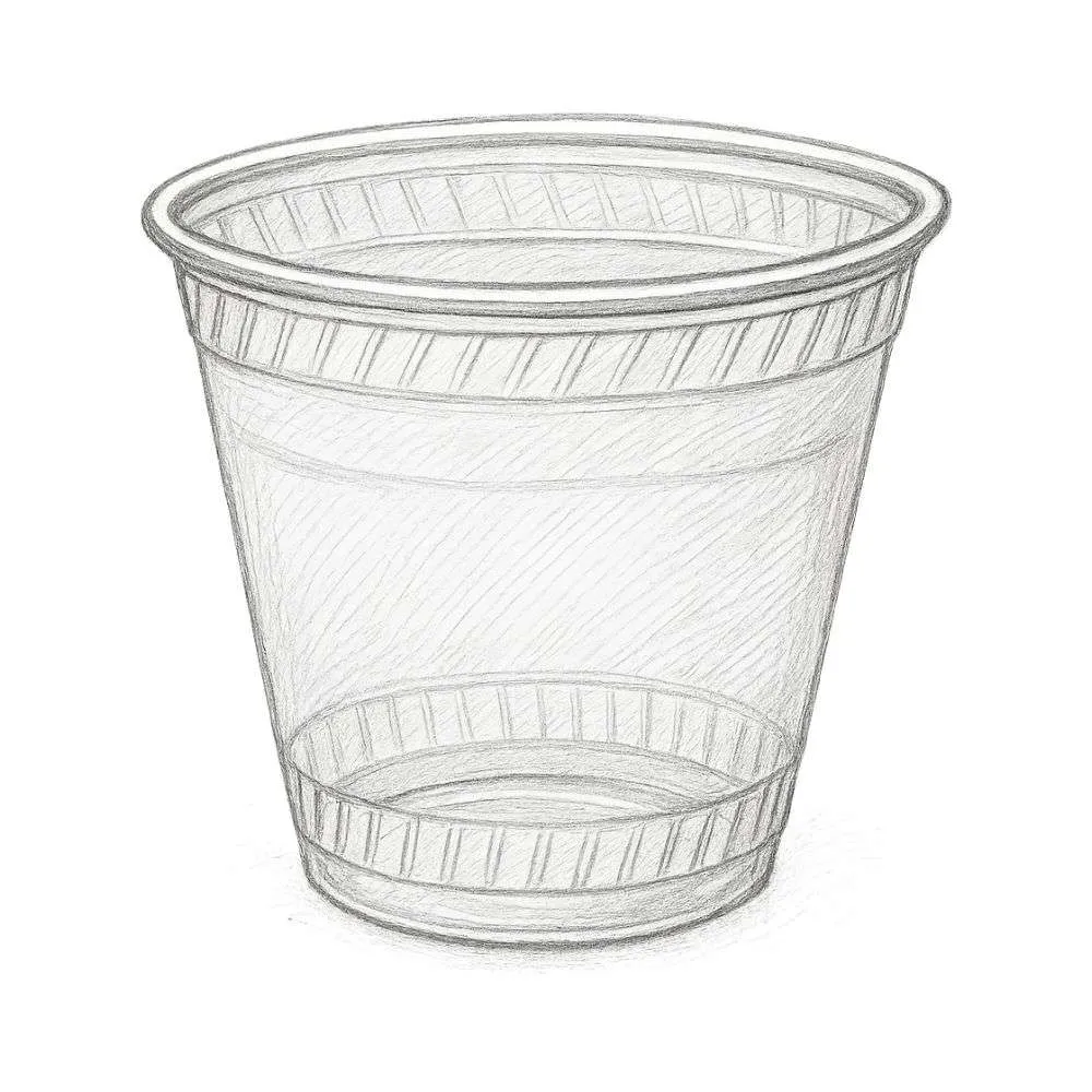 Fabri-Kal Greenware Compostable 9 oz Plastic Cups (50 Count)