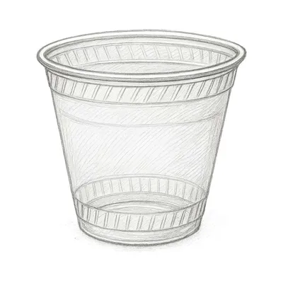 Fabri-Kal Greenware Compostable 9 oz Plastic Cups (50 Count)