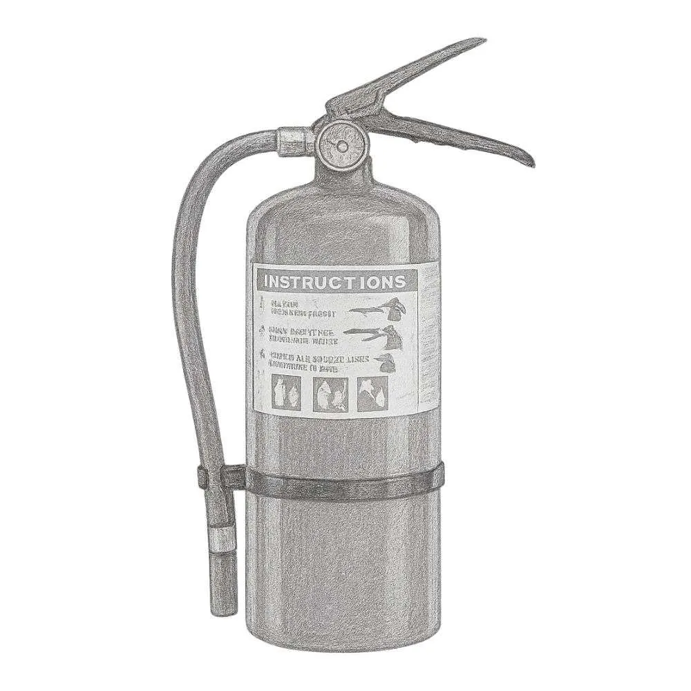 First Alert PRO5 Rechargeable Heavy Duty Fire Extinguisher