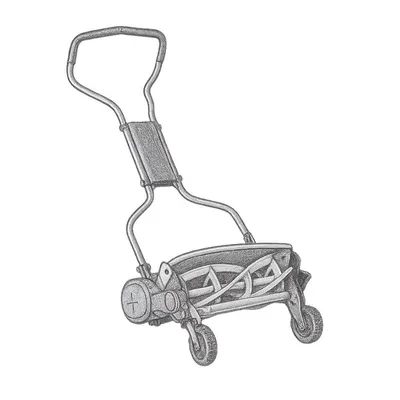 Fiskars StaySharp™ Max Reel Mower (18")