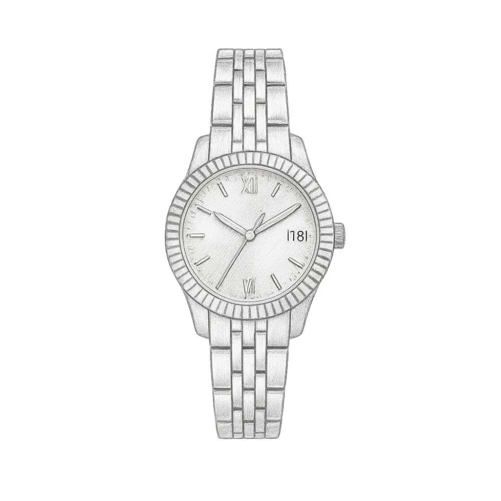 Fossil Scarlette Mini Three-Hand Date Two-Tone Stainless Steel Watch