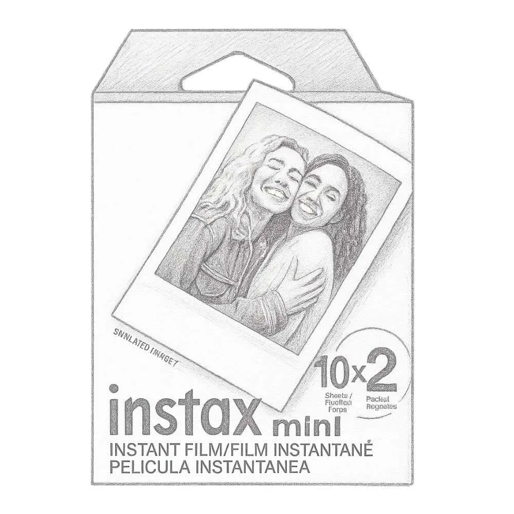 Fujifilm Instax Mini Instant Film Twin Pack (20 photos)