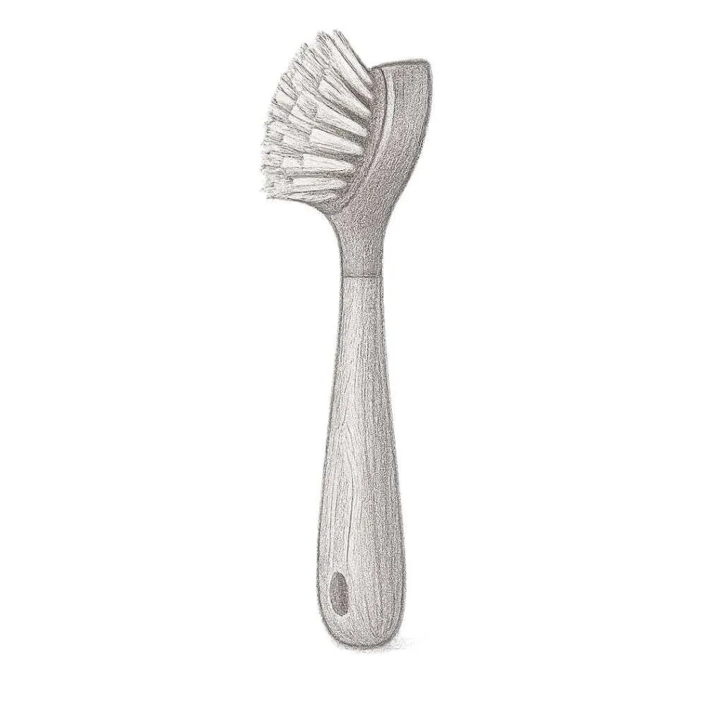 Full Circle Tenacious C Cast Iron Brush + Scraper