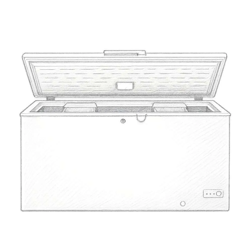 GE® 15.7 Cu. Ft. ENERGY STAR® Chest Freezer, Manual Defrost