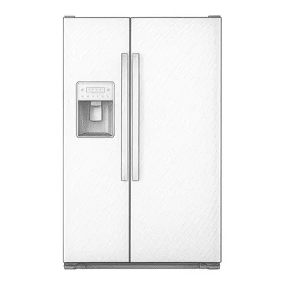 GE Profile™ Series Side-by-Side Refrigerator (25.3 Cu. Ft.)