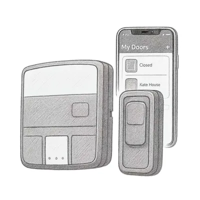 Genie Aladdin Connect® Smartphone Enabled Garage Door Controller (Retrofit-Kit)