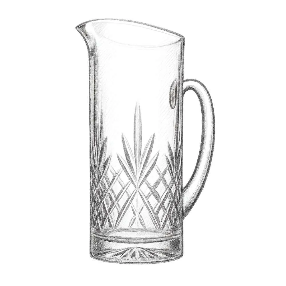 Godinger Dublin Crystal Beverage Pitcher