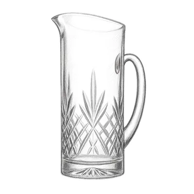 Godinger Dublin Crystal Beverage Pitcher