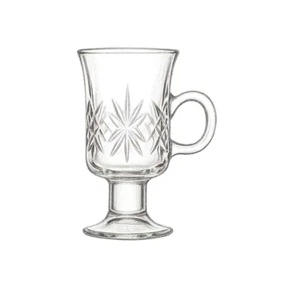 Godinger Dublin Crystal Irish Coffee Mug (Set of 4)
