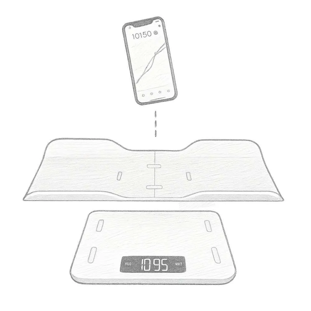 Greater Goods Bluetooth Smart Baby Scale