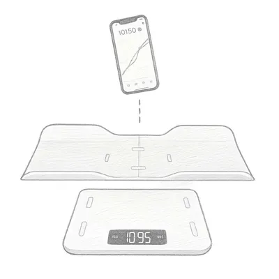 Greater Goods Bluetooth Smart Baby Scale