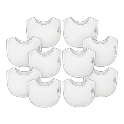 Green Sprouts Stay-dry Everyday Bibs (10 pieces)