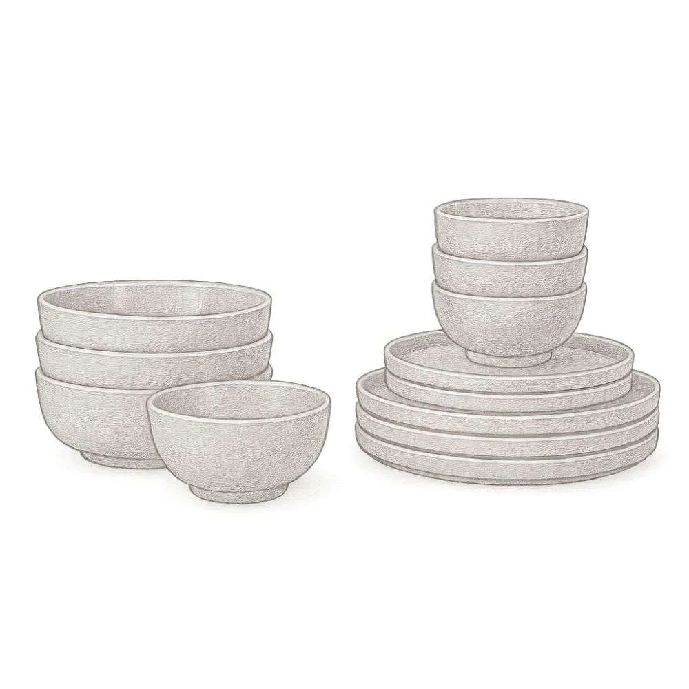 Hawkins New York Essential Dinnerware (4 Sets of 4 Pieces)