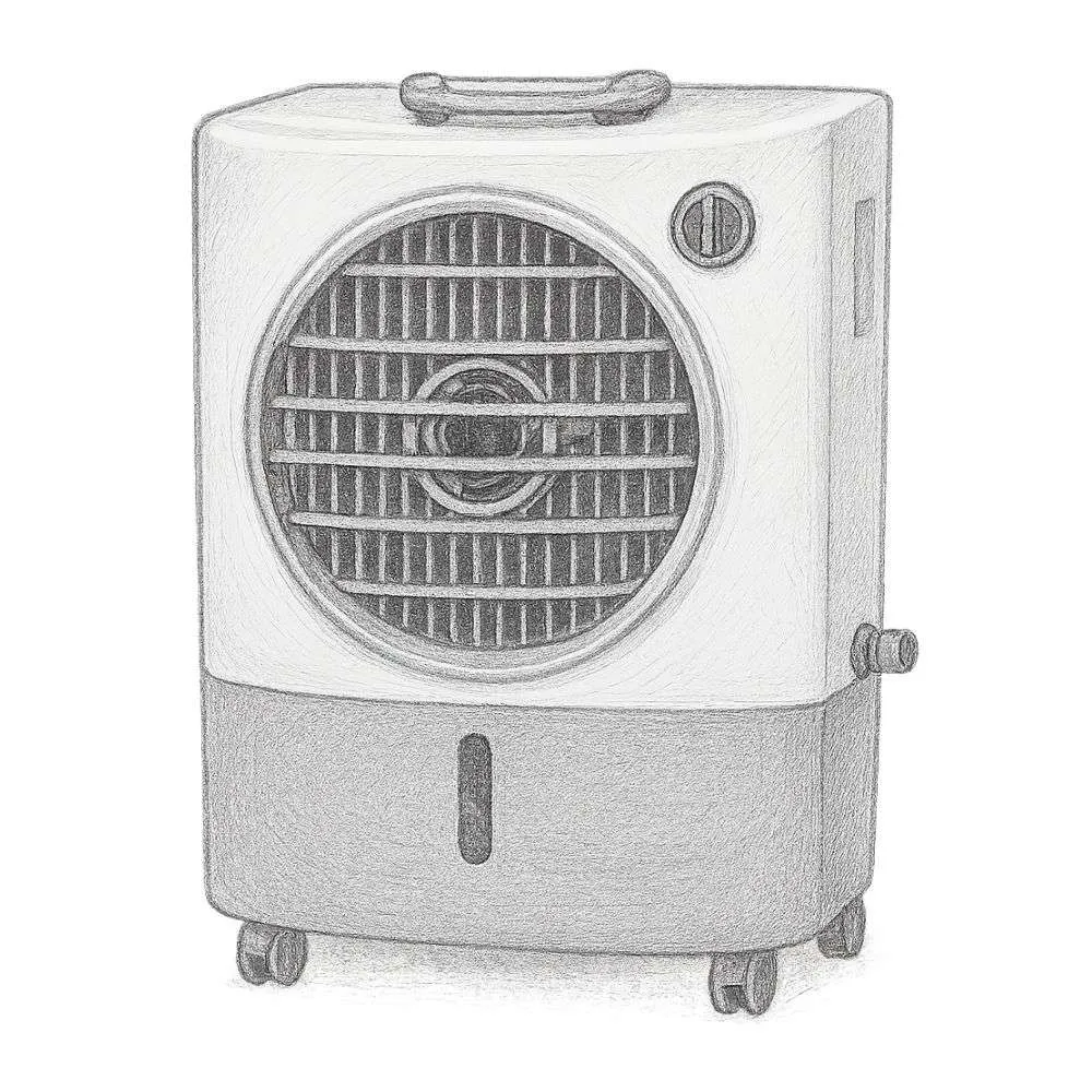 Hessaire MC18M Portable Swamp Cooler